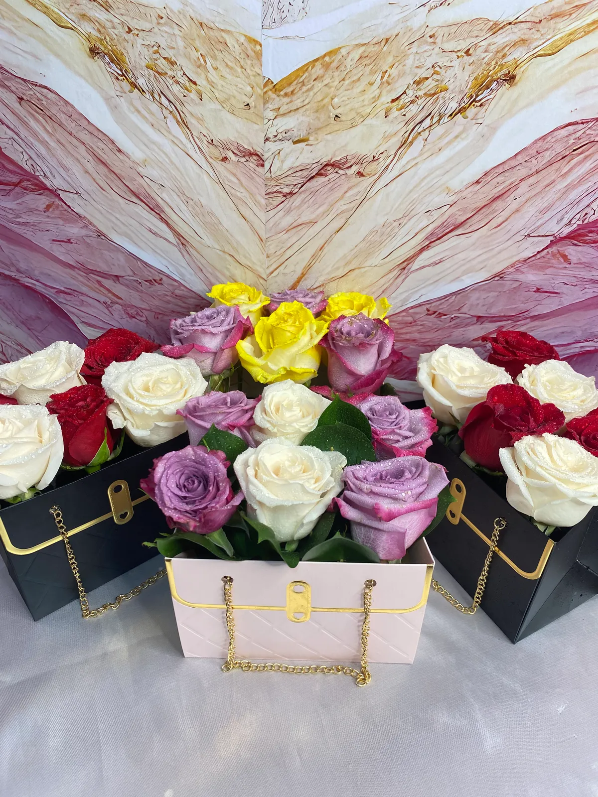 Bolsos de rosas mix (Op 2)