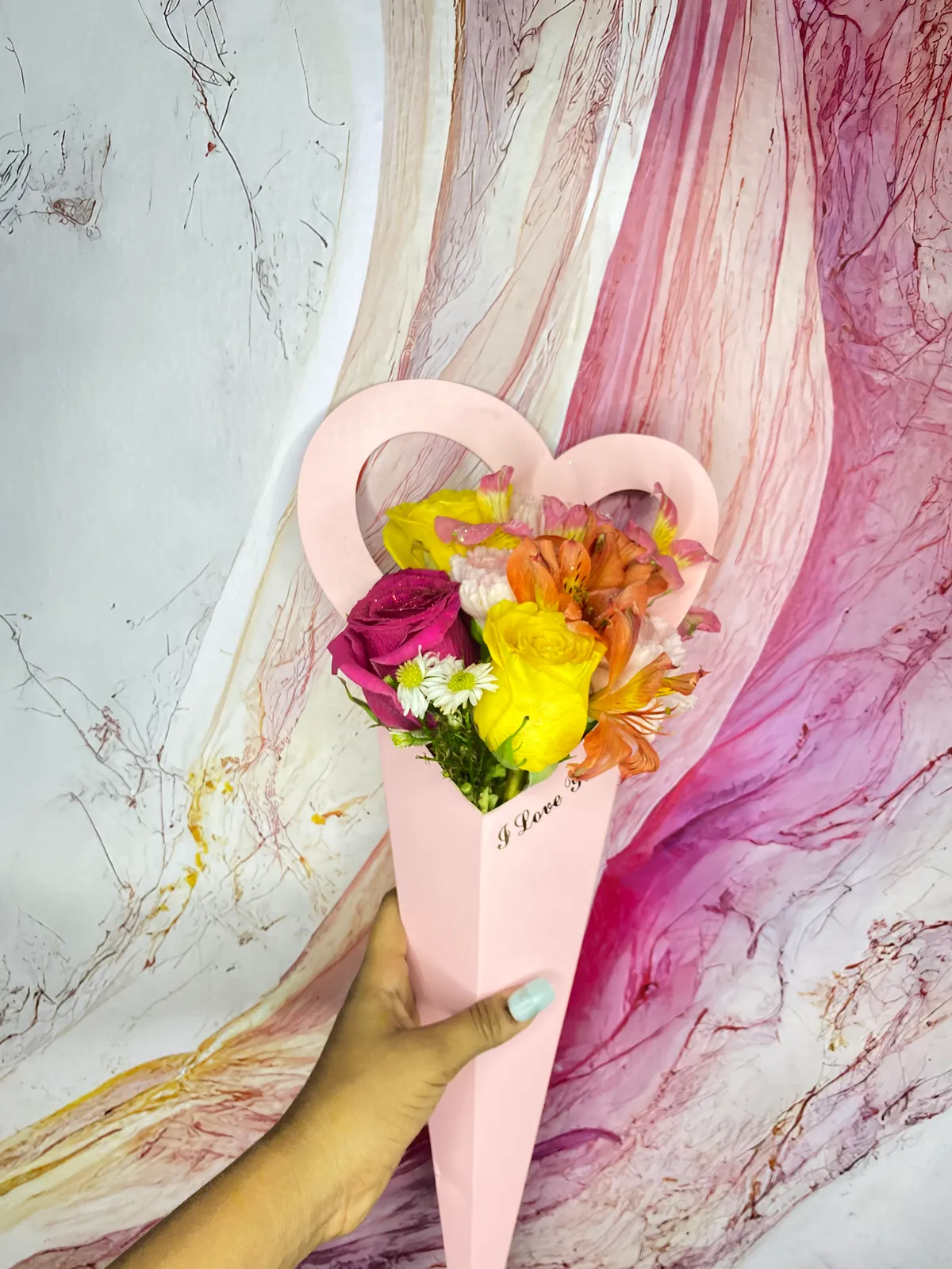 Cono de flores mix (Op 2)