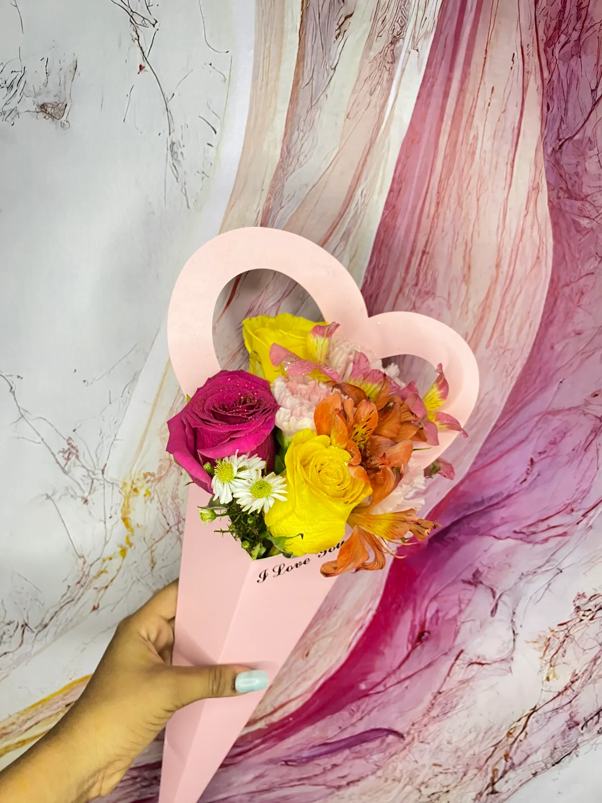 Cono de flores mix